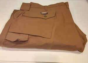 Bucket Boss Utility Pants sz 42x34 Tobacco Flaw